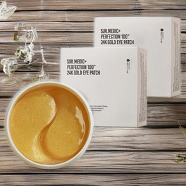 Neogen Dark Circle Eye Area Recovery Fatigue Thermedic Perfection 24K Gold Eye Patches 2 Pieces 60 Pieces / 네오젠 다크서클 눈가 회복 피로 회복 써메딕 퍼펙션 24K 골드 아이패치 2개 60개입
