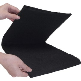 NIVMOWN Cut to Fit Carbon Pad Pre Filter Roll for Air Purifiers Furnace Filters Trash Cans and Air Conditioner Filters