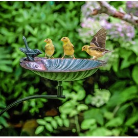 Vintage Cappadocia Rugs Scalloped Shell Bird Bath