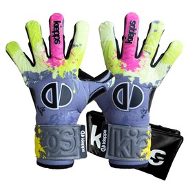 KIEPPS Jackal PRO | Premium Professional Goalie Gloves Adult & Youth | Best Grip for Dry & Wet Weather | Breathable & Lightweight | 4mm Contact Latex | Premium Goalkeeper Gloves | No Fingersave (9)