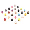 26pcs Screwback Studs Nailheads Lightweight Rust Proof Zinc Alloy Flat