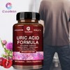 Uric Acid Formula 120 Vegetarian Capsules Support Kidney Health Urinary Tract Health and Balanced Uric Acid Levels., 1 Count, 60 Tablets / 요산 포뮬러 120개 채식 캡슐은 신장 건강 요로 건강 및 균형 잡힌 요산 수치를 지원합니다., 1개, 60정