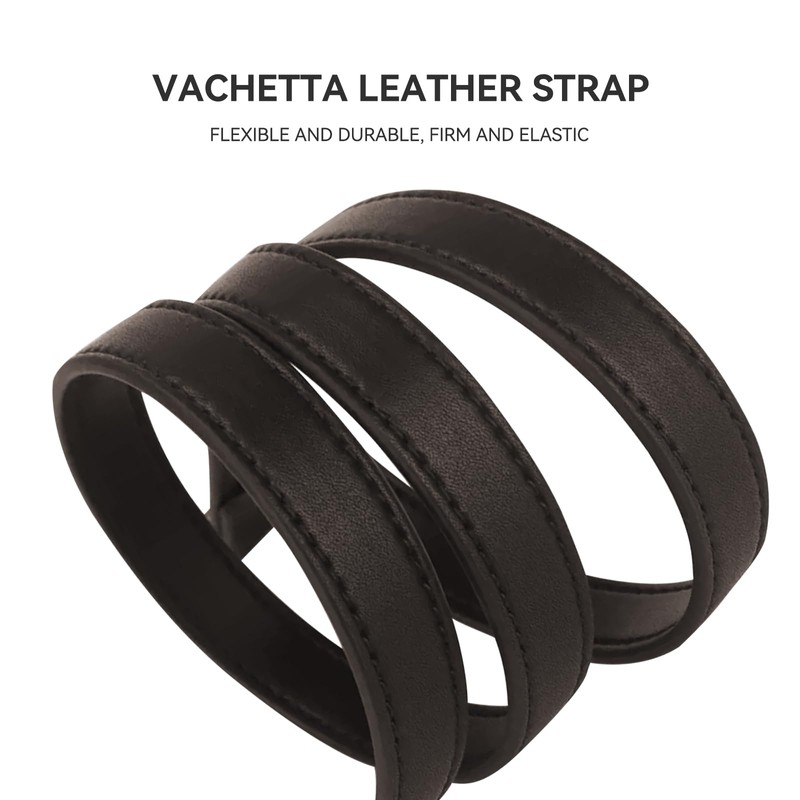 jiesinlov Vachetta Leather Replacement Strap Handbag Shoulder Strap for Gracefull
