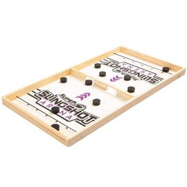 RA-HOMESTORE® New Quality and Fun Tabletop Game Slingshot Arena, Practice Your Aim and Defeat Your Opponent (24 x 37 x 3.5cm)