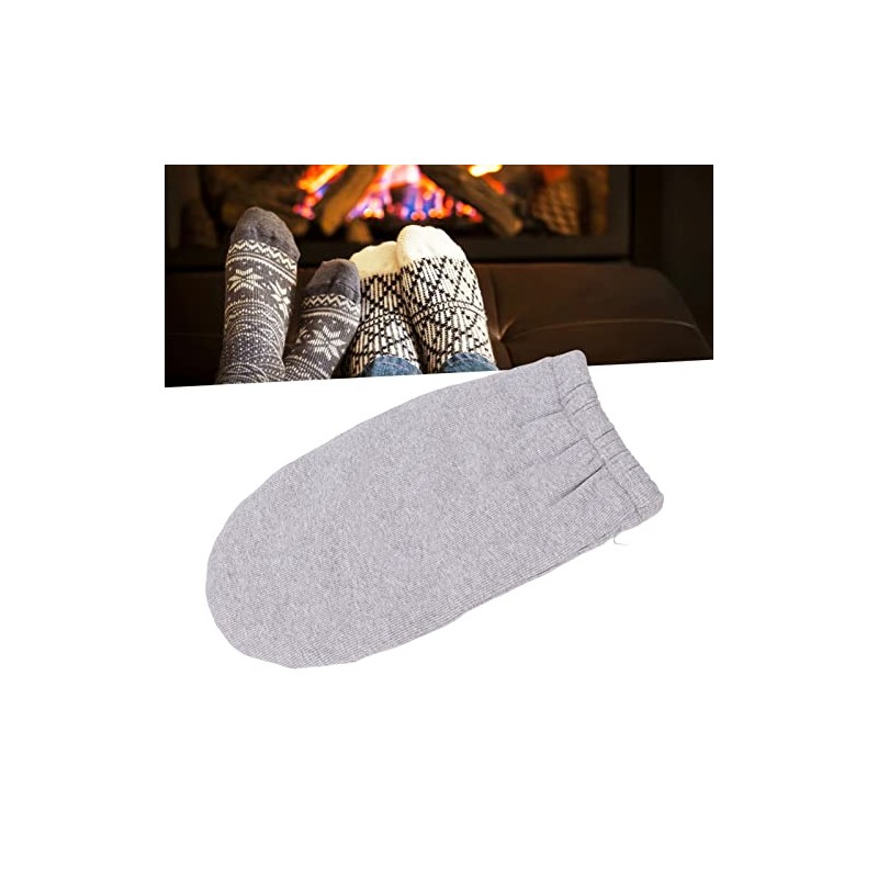 SonewCast Sock Cover for Foot, Elastic Thick Warm Fleece Foot