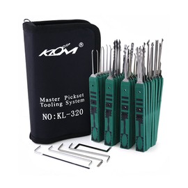 KLOM 31 piece lock pick set