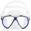 IST M75 Martinique Dual-Window Diving Snorkeling Mask (Clear Blue)