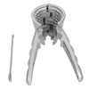 Multifunctional Walnut Nut Pliers, Metal Nut Cracker Opener with Walnut