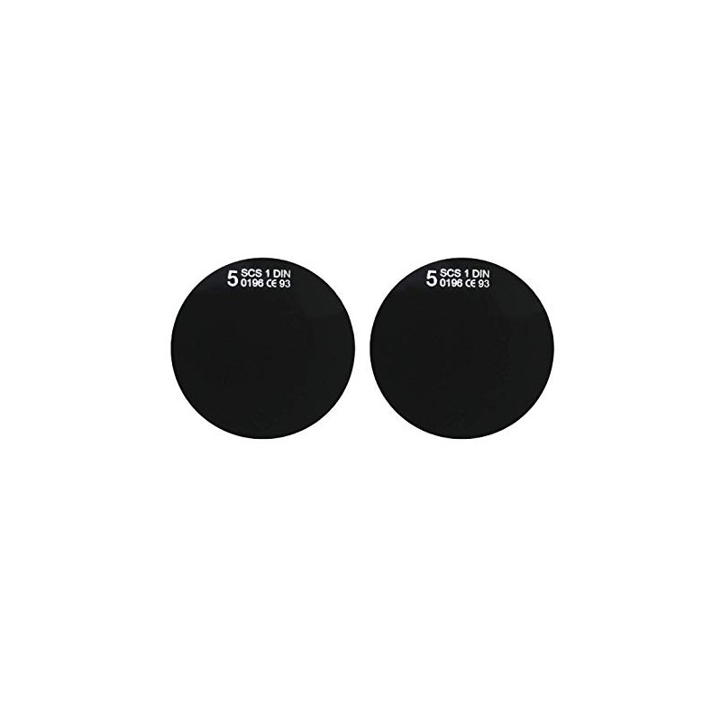 1 Pair of Round Safety Glasses with 50 mm Welding