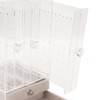 5 Drawers Acrylic Earring Holder Dustproof Storage Display Transparent Acrylic