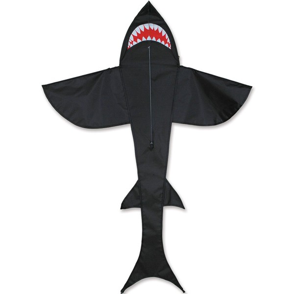 Premier Kites 5 Ft. Shark Kite - Black