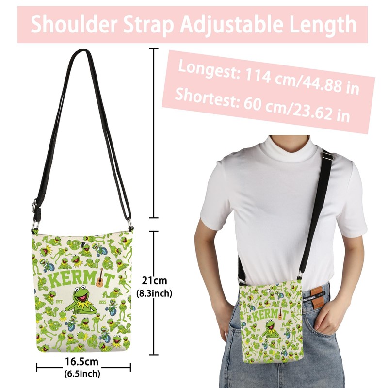 Movie Inspired Gift Kermit Est 1955 The Crossbody bag Kermit