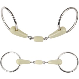 Harry's Horse 41104109 11.5 Snaffle Bit Double Jointed Apple, M