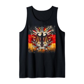 Deutschland Germany National Emblem Flag Tank Top