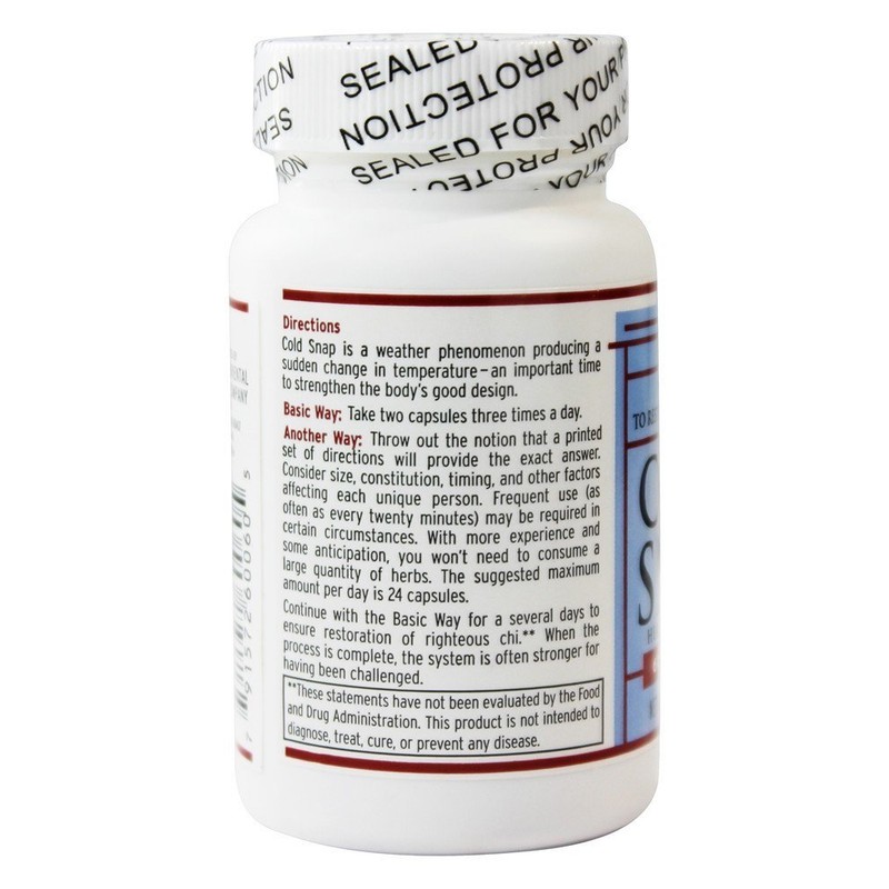 OHCO Cold Snap - Chinese Herbal Supplement for Deep-Level Immune