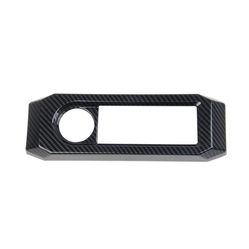 Fewshaw Carbon Fiber Central Control Adjustment Button Panel Cover Trim
