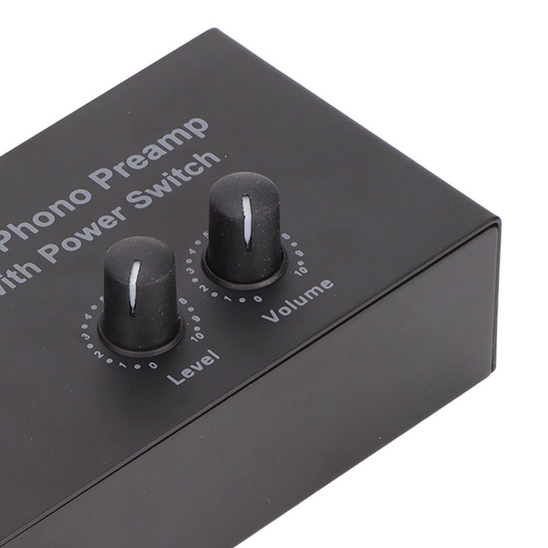 PP500P Phono Turntable Preamp, Dual Gain Electronic Audio Stereo Phonograph