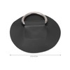 Tissting Stainless Steel D Ring Patch, Single Layer Patch D