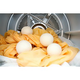 Wool Dryer Balls - Smart Sheep 8-Pack - XL Premium Natural Fabric Softener Award-Winning - Wool Balls Replaces Dryer Sheets - Wool Balls for Dryer - Laundry Balls for Dryer - Reusable Dryer Balls