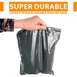 50 Strong 9" X 12" Polythene Mailing Postal Bags Plastic Material Mailing Or Posting Parecels Bag for Postages Strong Self Seal