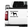 siviwonder Rhodesian Ridgeback Noise Alarm System Car Sticker Dog Foil