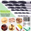 Keadic 23Pcs Dowel & Tenon Center & Drill Bits Set,