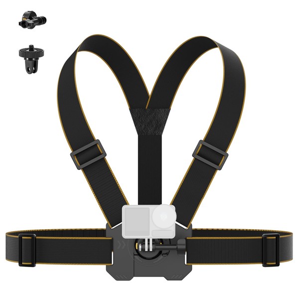 NEEWER Chest Mount Harness for Action Camera, Adjustable Hand Free