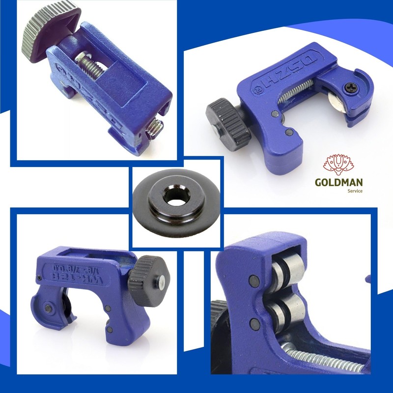 GOLDMAN SERVICE Mini Pipe Cutter Copper Air Conditioning Tool Professional