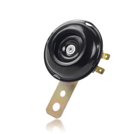 BLOOPIC Motorcycle Horn for Motorcycles, Electric Vehicles, Tricycles, Waterproof, Treble Warning Horn, 105 DB, 12 V, Super Loud Volume, 105 dB, Loud Car Speaker, Electric Horn, Waterproof Horn