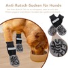 Watproofit Dog Socks 2 Pairs Non-Slip Dog Socks with Adjustable