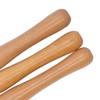 3Pcs Wood Lathe Turning Tool Chisel Beech Handle Steel Insert
