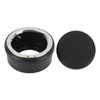 Lens Mount Adapter Ring with Back Cap Aluminum Alloy Lens