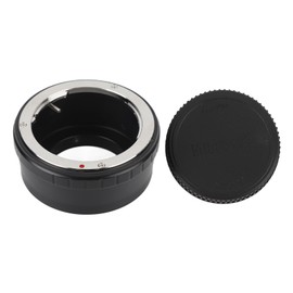 Lens Mount Adapter Ring with Back Cap Aluminum Alloy Lens Mount Converter for OM Mount Lens to M4/3 Mount Cameras