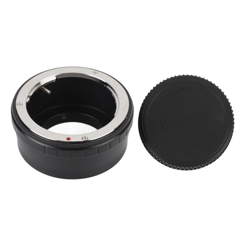 Lens Mount Adapter Ring with Back Cap Aluminum Alloy Lens