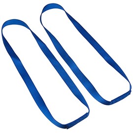 Kijima 303-0081B Motorcycle Parts for Securing Sub-Belts, Set of 2, Load Capacity 1102.3 lbs (500 kg), Blue