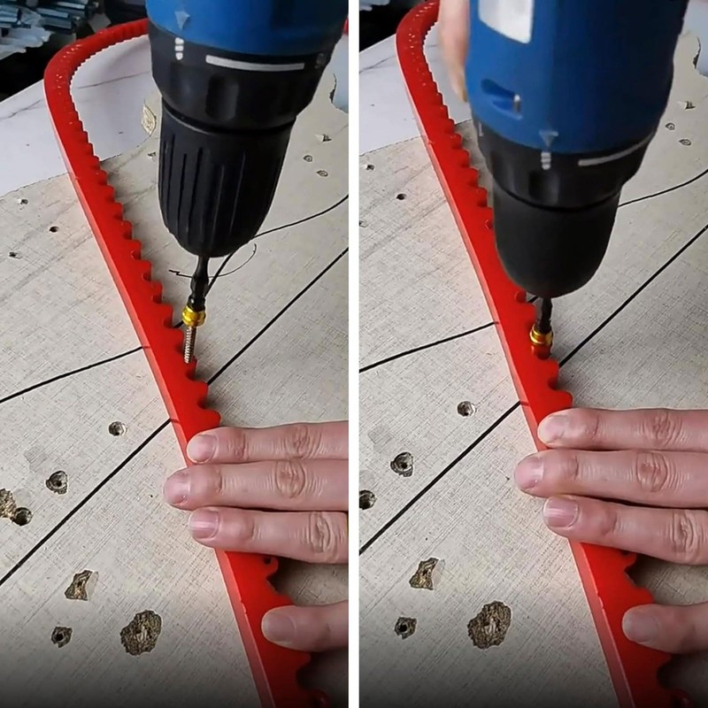 Woodworking Profiling Strip Flexible Curve Guide Template Tool Router Template