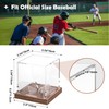 Paudao Baseball Display Case Full Size with UV Protection -