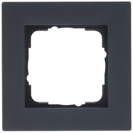 Gira 0211235 Cover Frame E2 Single Flat Anthracite