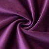 JUSPURBET Eggplant Purple Decorative Velvet Throw Pillow Covers 14x14 inch