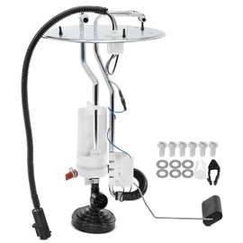 A-Premium 2 Outlets Fuel Tank Sending Unit Compatible with Ford F-350 F-450 F-550 Super Duty 1999 2000 2001 2002 2003 Cab & Chassis, V8 7.3L, with Midship,