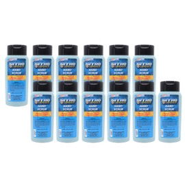 Nitro Lubricants Hand Scrub 400 ml Bottle – Non-Solvent, Super-Concentrated Industrial Hand Soap with Emollients – Heavy-Duty Grease, Oil & Tar Cleaner – Made in USA (12-Pack)