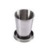 Garosa S/M/L Stainless Steel Folding Cup Portable Stackable Folding Cup