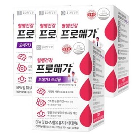 Jongkundang Health 종근당건강 프로메가 오메가3 트리플 60캡슐 4개 Jongkundang Health Promega Omega-3 Triple 60 Capsules 4 Packs