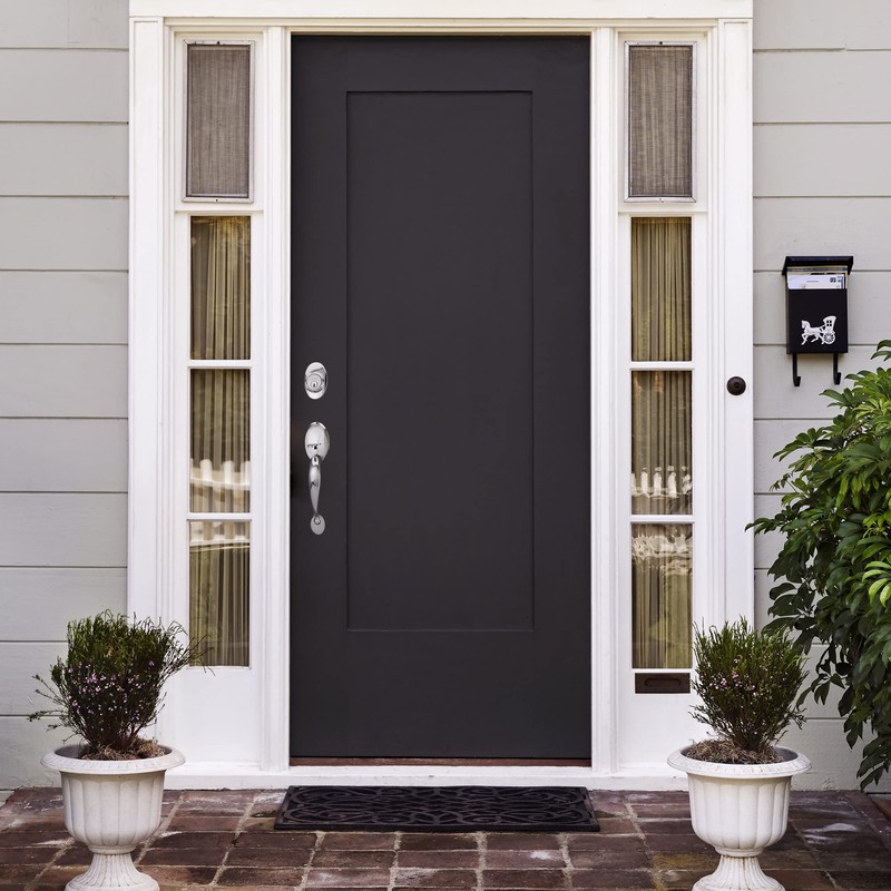 Design House 779066 Coventry Handleset with Springdale Interior Lever and