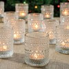 48 Pack Votive Candle Holders, Tea Light Candle Holders for