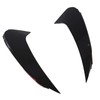 Pair of Rear Bumper Air Vent Spoiler Splitter Glossy Black