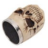 Barber Scissors Holder Skull Shape Stainless Steel Resin Removable Stylish