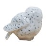 WitnyStore Tiny 1" High White Snowy Owl Look Left Figurine