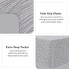 Dekoro Fitted Sheet Extra Deep Pocket (40 cm) Hypoallergenic Double