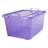 Life Story 6-Pack Stackable Plastic Storage Bins w/Handles & Snapping